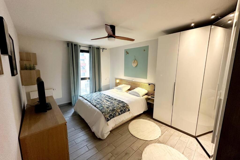 Bel Appart Design 2Ch, Mairie, Pkg, Wifi, Terrasse, Port Marianne 蒙彼利埃 外观 照片