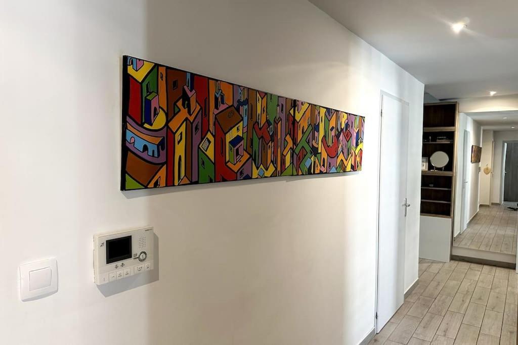Bel Appart Design 2Ch, Mairie, Pkg, Wifi, Terrasse, Port Marianne 蒙彼利埃 外观 照片