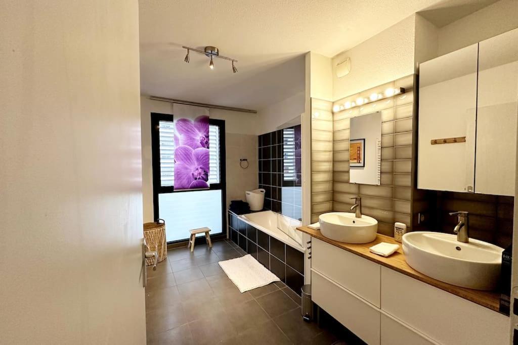 Bel Appart Design 2Ch, Mairie, Pkg, Wifi, Terrasse, Port Marianne 蒙彼利埃 外观 照片