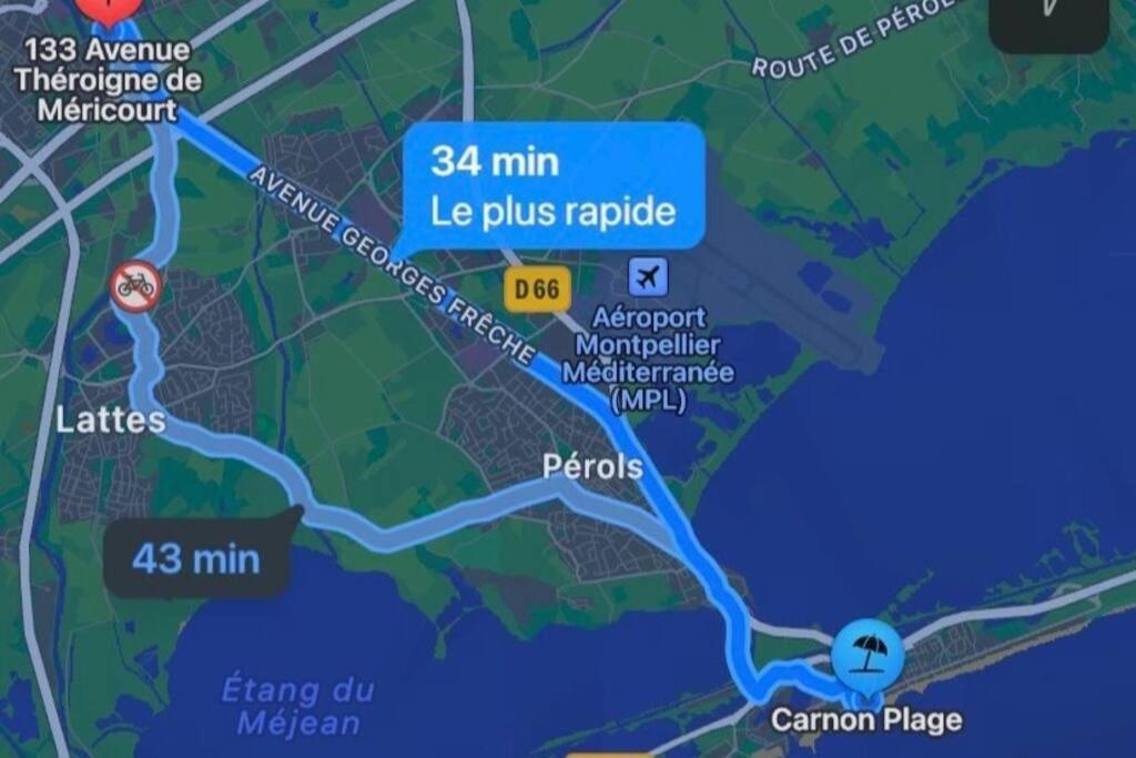 Bel Appart Design 2Ch, Mairie, Pkg, Wifi, Terrasse, Port Marianne 蒙彼利埃 外观 照片